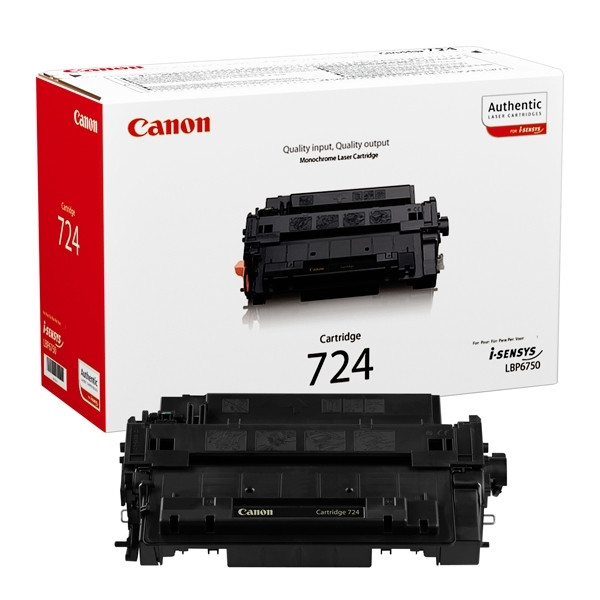 Canon 724 toner negro (original) 3481B002 070776 - 1