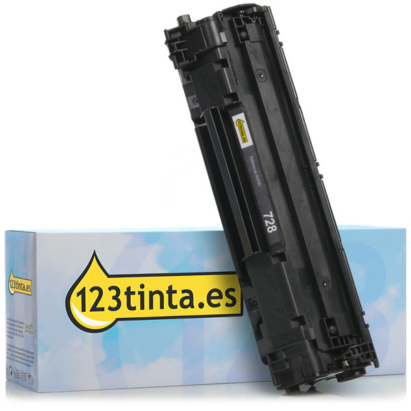 Canon 728 toner negro (marca 123tinta) 3500B002C 070785 - 1