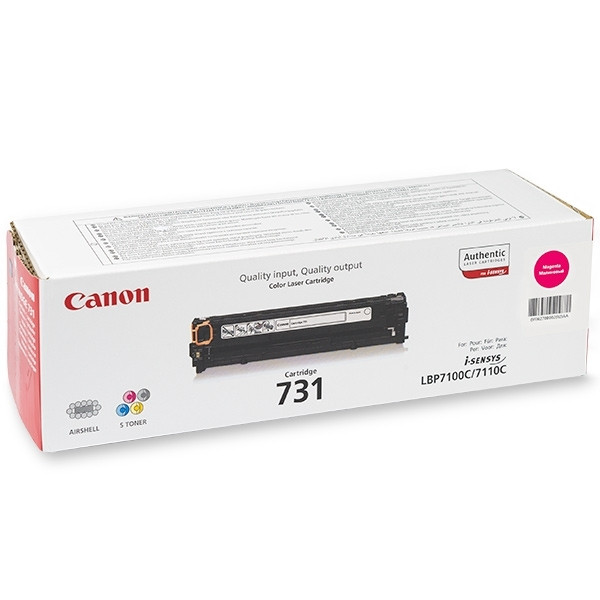 Canon 731M toner magenta (original) – imagen 2