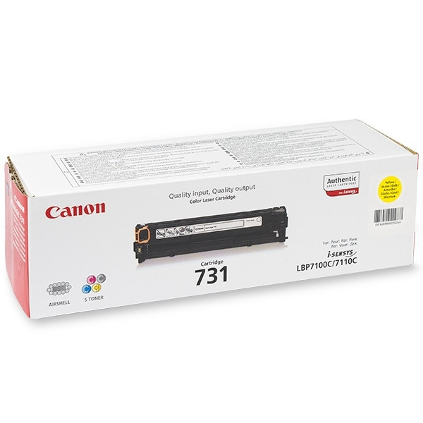 Canon 731Y toner amarillo (original) – imagen 2