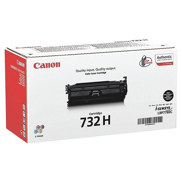 Canon 732HBK toner negro XL (original) – imagen 2