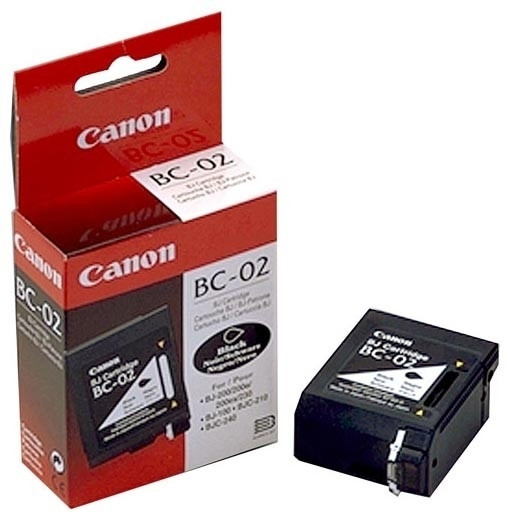 Canon BC-02 cartucho de tinta negro (original) 0881A002 010000 - 1