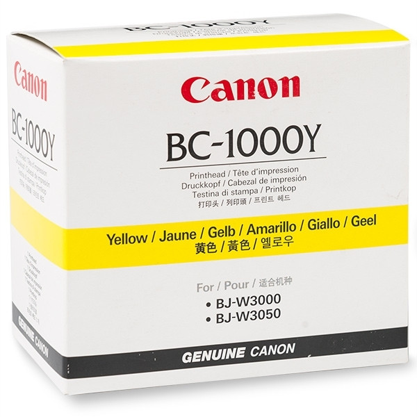 Canon BC-1000Y cabezal de impresión amarillo (original) 0933A001AA 017124 - 1
