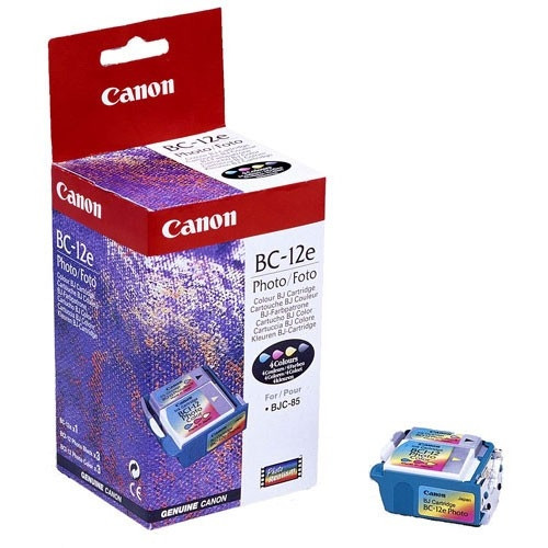 Canon BC-12e cabezal de impresión foto negro + color (original) 0908A002 010120 - 1