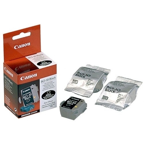 Canon BCI-10: 3 x cartucho de tinta negro (original) 0956A002 011900 - 1