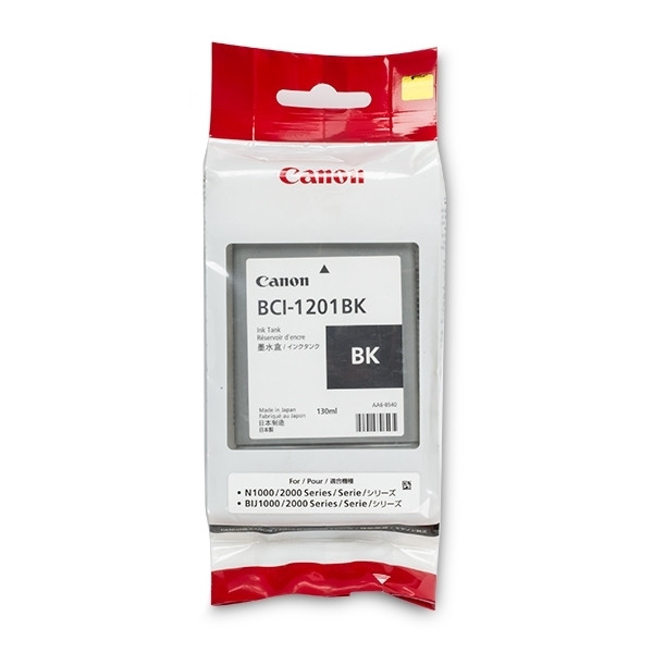 Canon BCI-1201BK cartucho de tinta negro (original) 7337A001 012020 - 1