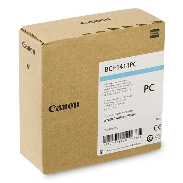 Canon BCI-1411PC cartucho de tinta foto cian (original) 7578A001 017158 - 1