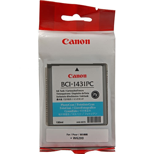 Canon BCI-1431PC cartucho de tinta foto cian (original) 8973A001 017170 - 1