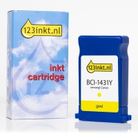 Canon BCI-1431Y cartucho de tinta amarillo (marca 123tinta) 8972A001C 017169