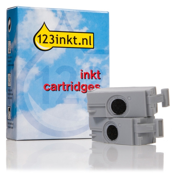 Canon BCI-15BK 2x cartucho de tinta negro (marca 123tinta) 8190A002AAC 8190A002C 014041 - 1