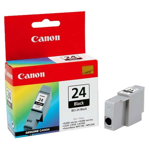 Canon BCI-24BK cartucho de tinta negro (original) 6881A002 013500 - 1