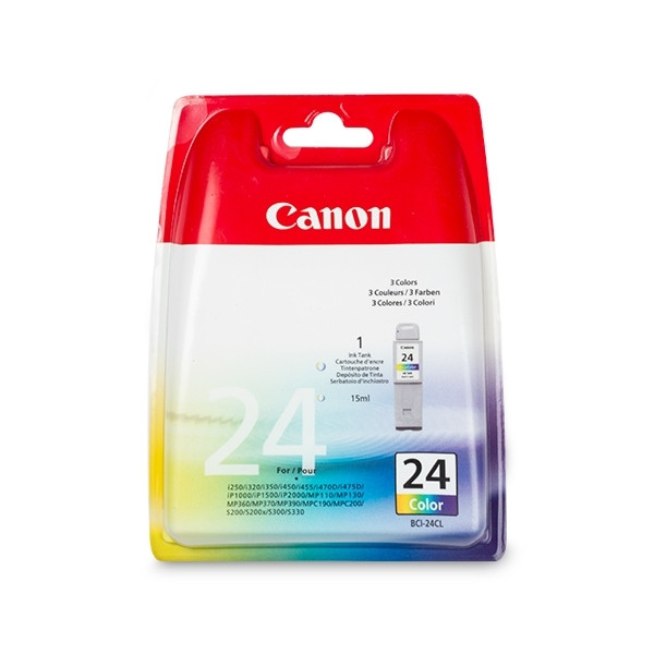 Canon BCI-24C cartucho de tinta color (original) 6882A002 013520 - 1