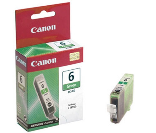 Canon BCI-6G cartucho de tinta verde (original) 9473A002 011530 - 1