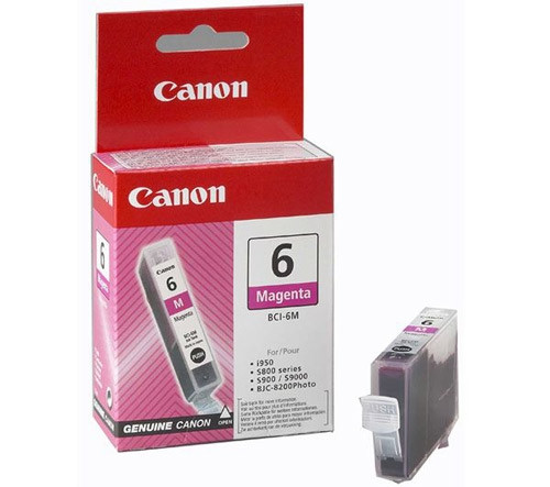 Canon BCI-6M cartucho de tinta magenta (original) 4707A002 011440 - 1