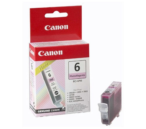 Canon BCI-6PM cartucho de tinta magenta foto (original) 4710A002 011500 - 1