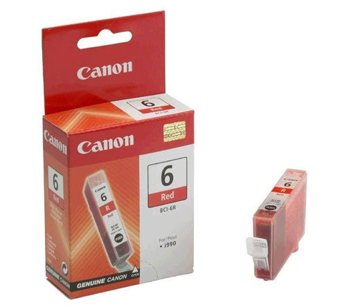 Canon BCI-6R cartucho de tinta rojo (original) 8891A002 011520 - 1