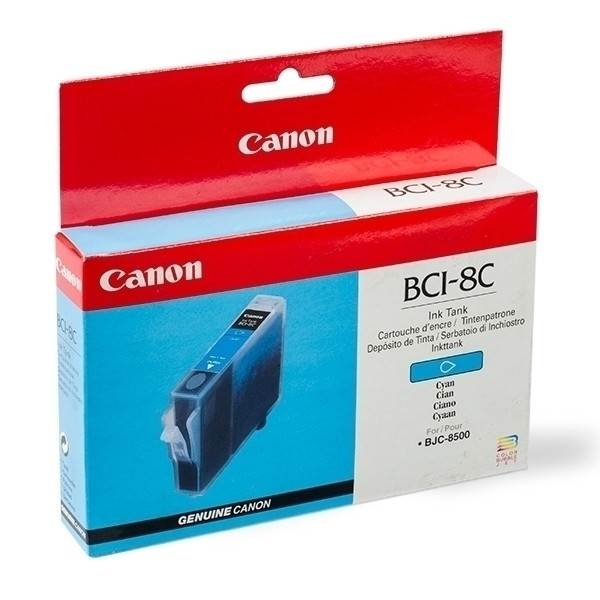Canon BCI-8C cartucho de tinta cian (original) 0979A002AA 011605 - 1