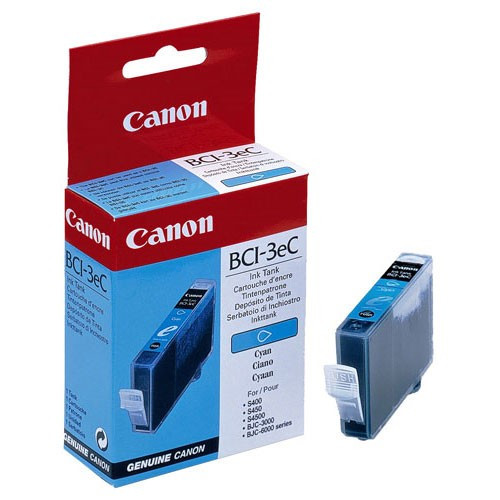 Canon BCI- 3eC cartucho de tinta cian (original) 4480A002 011020 - 1