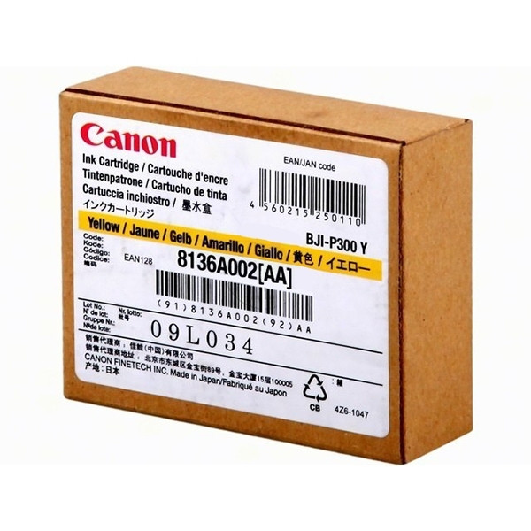 Canon BJI-P300Y cartucho de tinta amarillo (original) 8136A002 018954 - 1