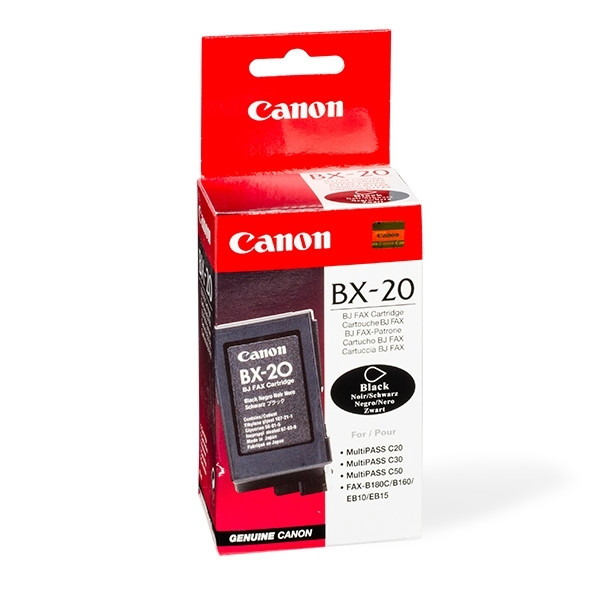 Canon BX-20 cartucho de tinta negro (original) 0896A002AA 010210 - 1