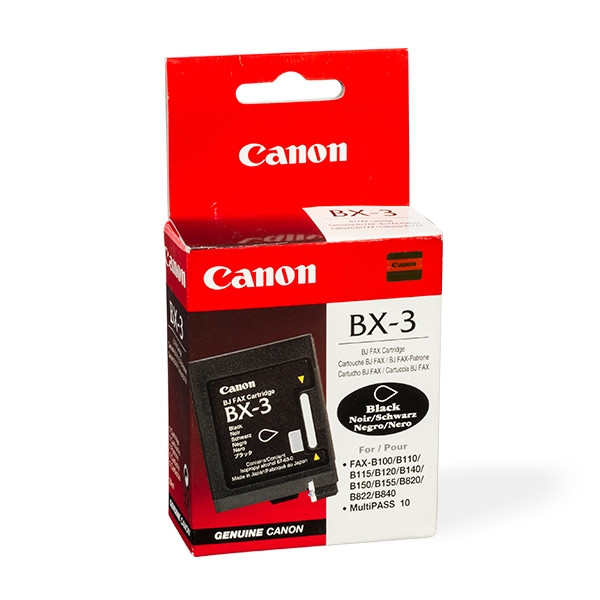 Canon BX-3 cartucho de tinta negro (original) 0884A002AA 010020 - 1