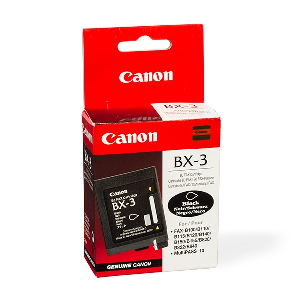 Canon BX-3 cartucho de tinta negro (original)