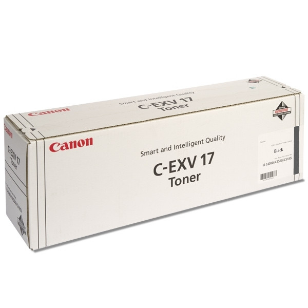 Canon C-EXV 17 BK toner negro (original) 0262B002 070972 - 1