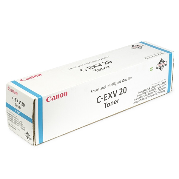 Canon C-EXV 20 C toner cian (original) 0437B002 070898 - 1
