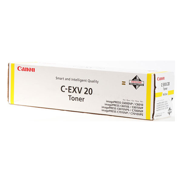 Canon C-EXV 20 Y toner amarillo (original) 0439B002 070902 - 1