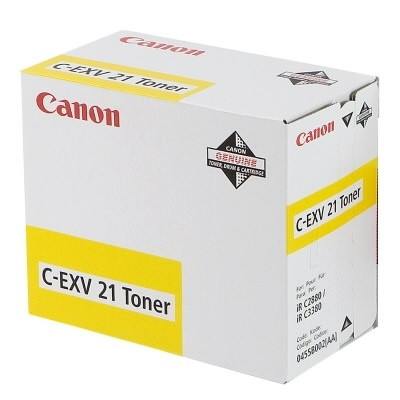 Canon C-EXV 21 Y toner amarillo (original) 0455B002 071498 - 1