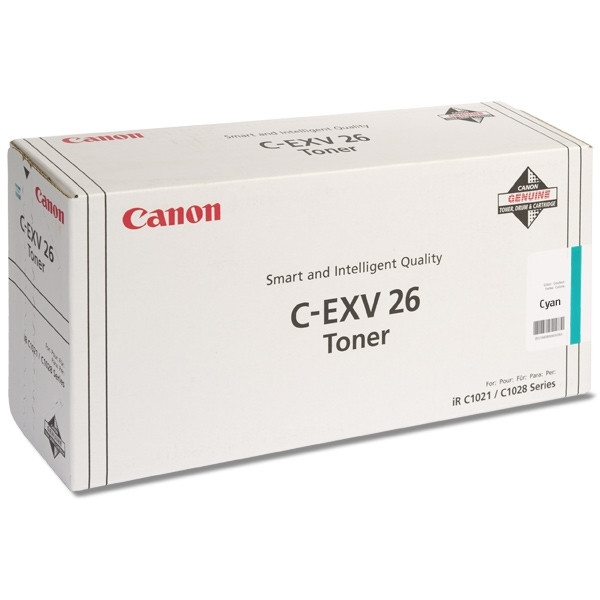 Canon C-EXV 26 C toner cian (original) 1659B006 070872 - 1