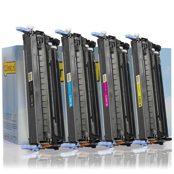 Canon C-EXV 26 toners (marca 123tinta) | Pack negro + 3 colores 130700 - 1