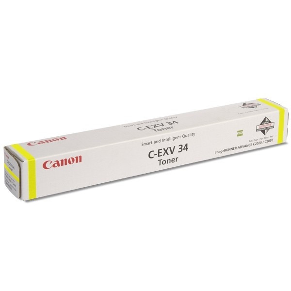Canon C-EXV 34 Y toner amarillo (original) 3785B002 901093 - 1