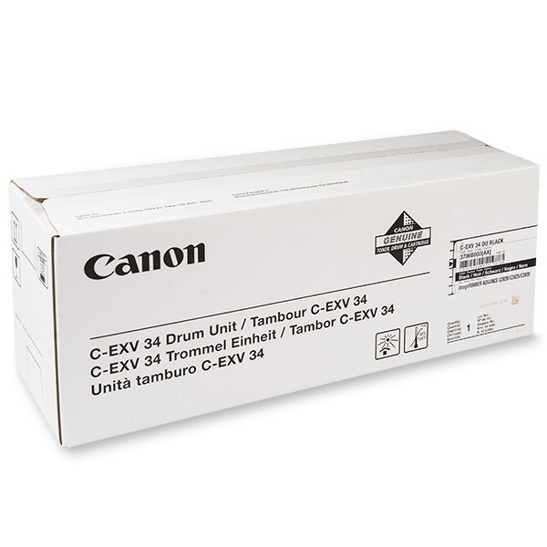 Canon C-EXV 34 tambor negro (original) 3786B003 070720 - 1
