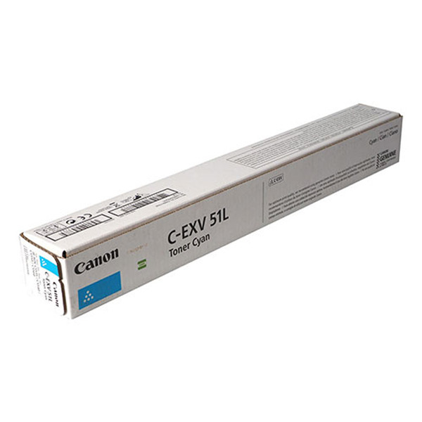 Canon C-EXV 51L C toner cian (original) 0485C002 017506 - 1