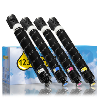 Canon C-EXV 58 BK/C/M/Y Pack ahorro toner negro + 3 colores (marca 123tinta)  131993