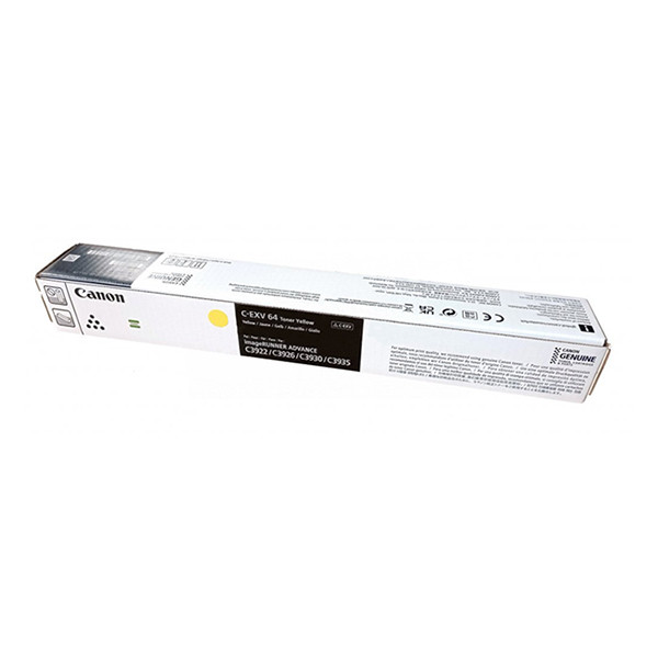 Canon C-EXV 64 Y toner amarillo (original) 5756C002 017672 - 1