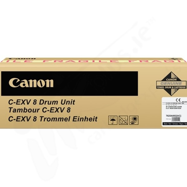 Canon C-EXV 8 BK Tambor negro (original) 7625A002 904316 - 1