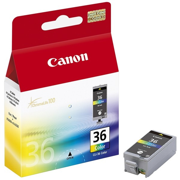 Canon CLI-36 cartucho de tinta color (original) 1511B001 018140 - 1