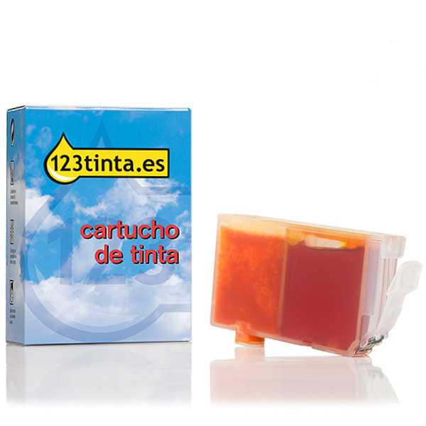 Canon CLI-42Y cartucho de tinta amarillo (marca 123tinta) 6387B001C 018837 - 1