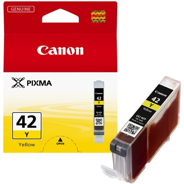 Canon CLI-42Y cartucho de tinta amarillo (original) 6387B001 018836 - 1