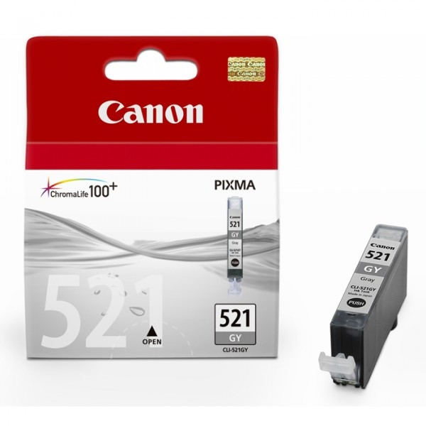 Canon CLI-521GY cartucho de tinta gris (original) 2937B001 018360 - 1