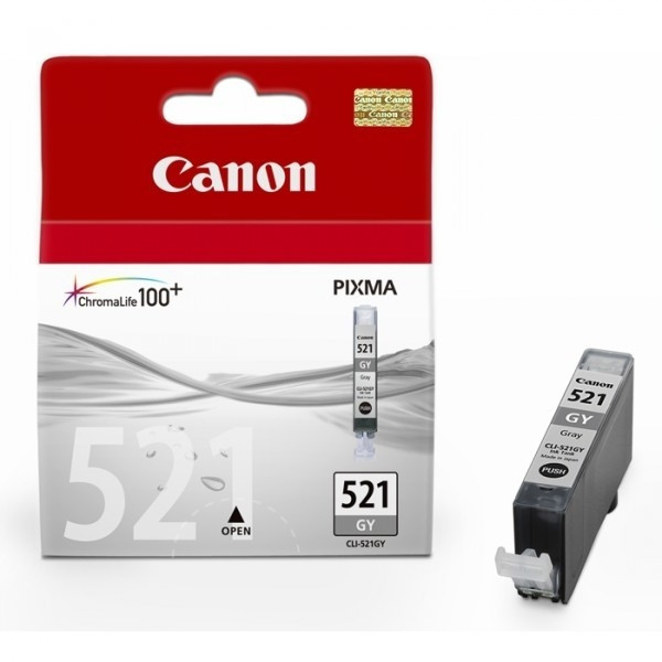Canon CLI-521GY cartucho de tinta gris (original) 2937B001 902029 - 1