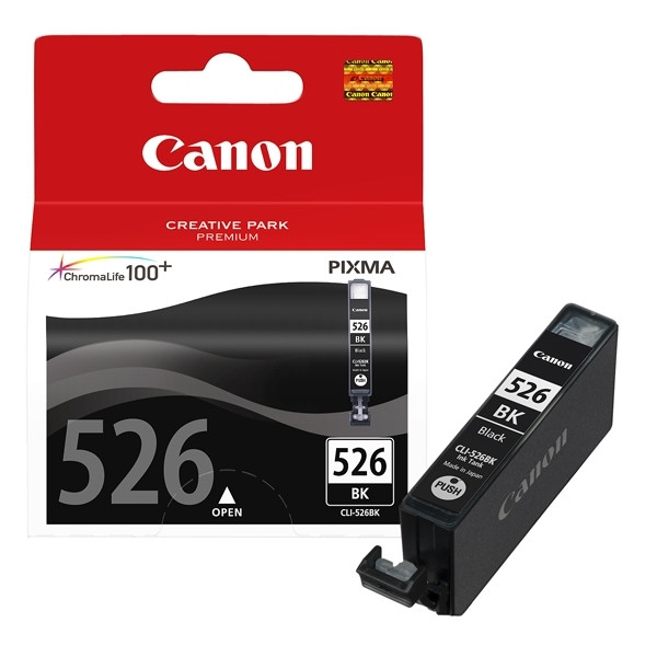 Canon CLI-526BK cartucho de tinta negro (original) – imagen 3