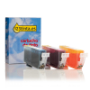 Canon CLI-526CMY colores cartuchos de tinta (marca 123tinta) | Pack negro + 3 colores 132095 - 1
