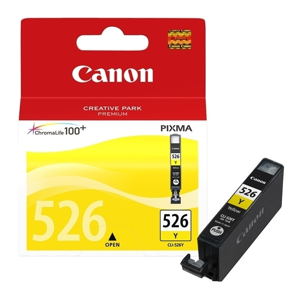 Canon CLI-526Y cartucho de tinta amarillo (original) – imagen 3
