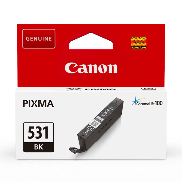 Canon CLI-531BK cartucho negro (original) 6118C001 017644 - 1