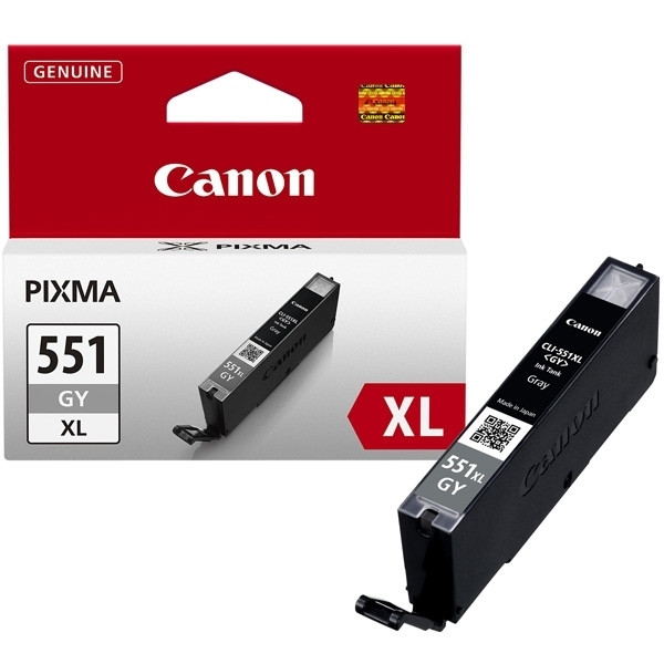 Canon CLI-551GY XL cartucho de tinta gris XL (original) 6447B001 018804 - 1