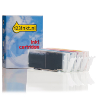 Canon CLI-551XL cartuchos de tinta (marca 123tinta) | Pack 4 colores 132082