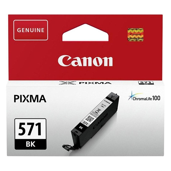 Canon CLI-571BK cartucho de tinta negro (original) 0385C001AA 900675 - 1